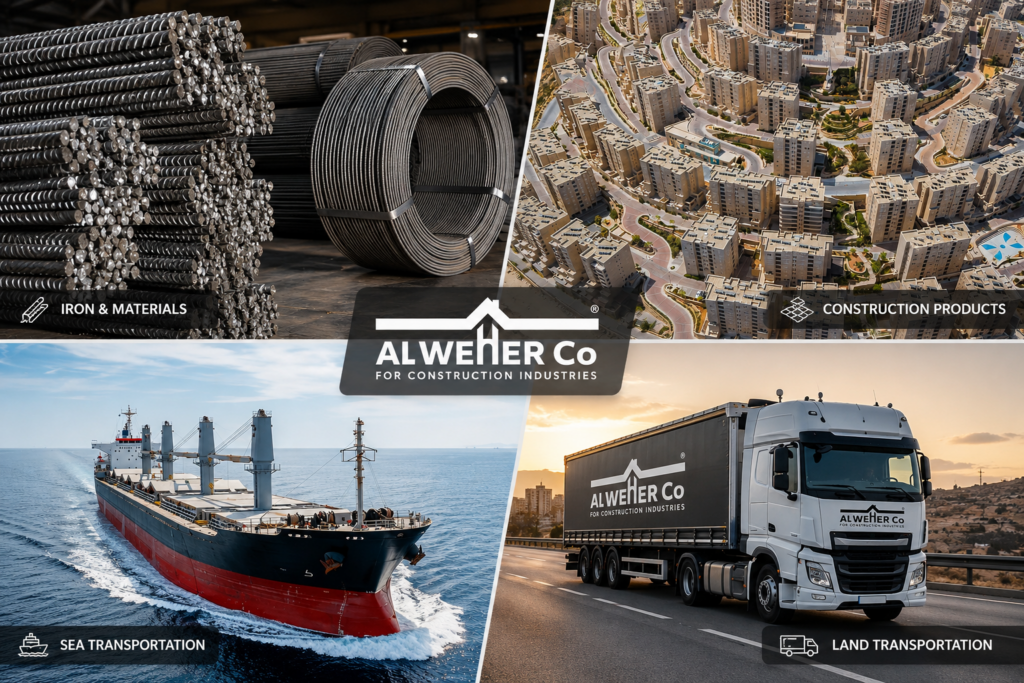 ALWEHER Co. integrated construction, manufacturing and logistics operations